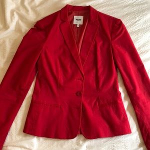 MOSCHINO JEANS Red Blazer